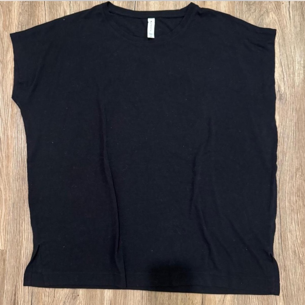 Black Boxy Women's Top